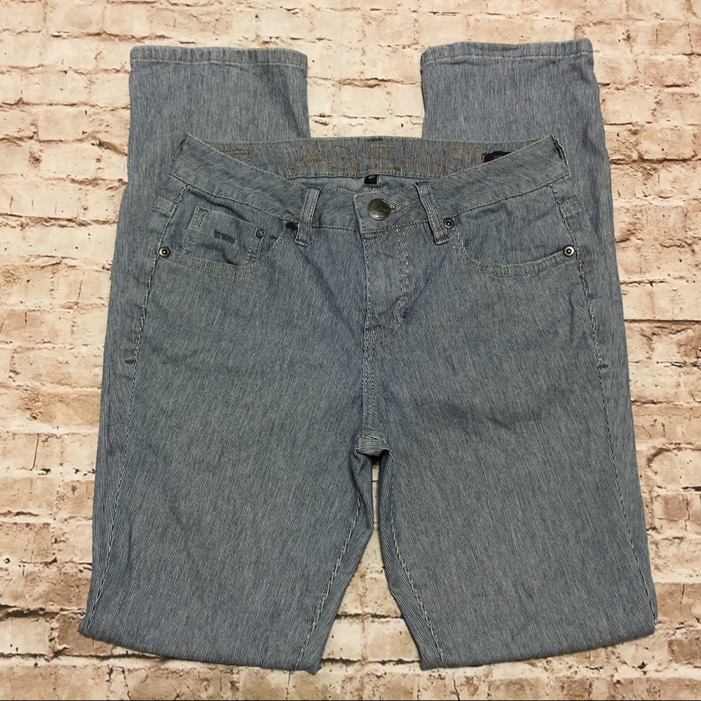 Stripe Straight Leg Jeggings - Picture 3 of 8
